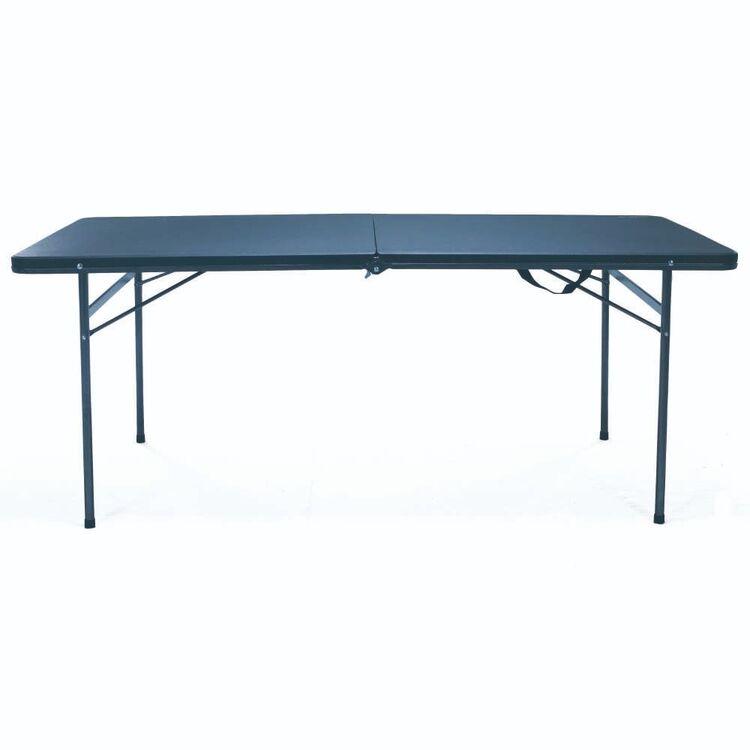 Oztrail Ironside 180cm Table Charcoal