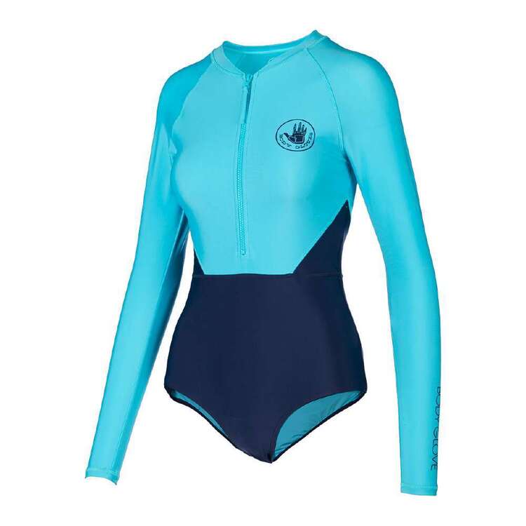 Body Glove Women's Core Long Sleeve Rash Suit Aqua