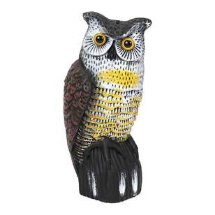 Spinifex Owl Bird Scarer Brown & Yellow