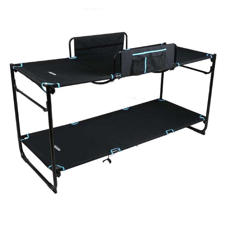 Spinifex Kids Easy Set Bunk Bed Black, Furniture Row Camp Bunk Bed