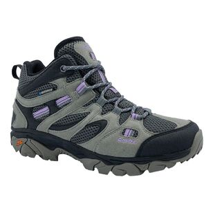 HI-TEC Women's Ravus Vent Lite Mid Waterproof Hiking Boots Taupe, Grey ...