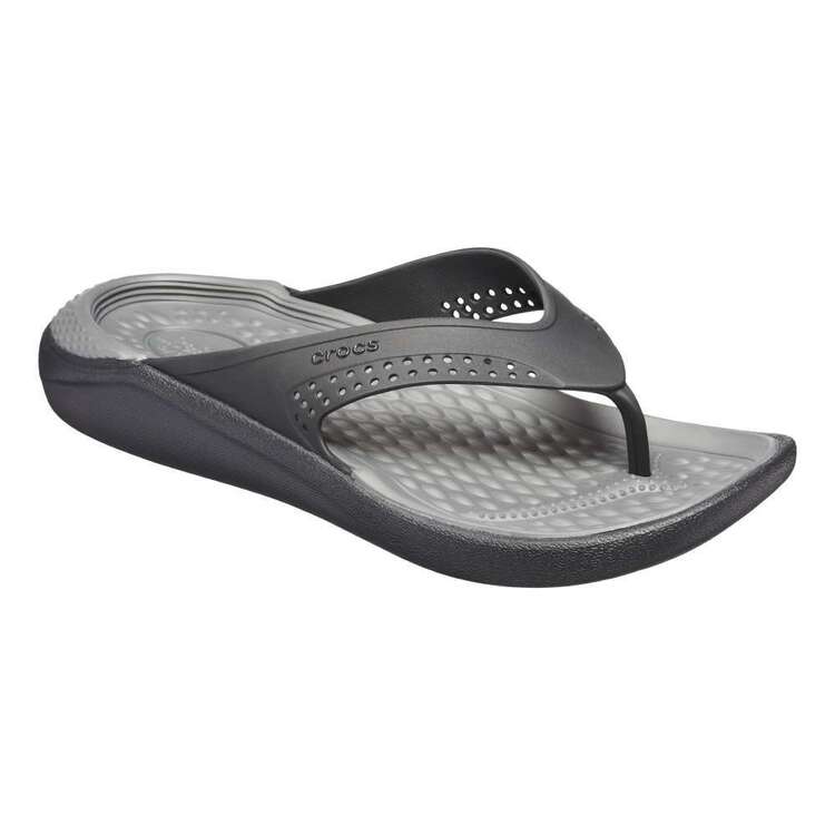 Crocs Men's Lite Ride Flip Thongs Black