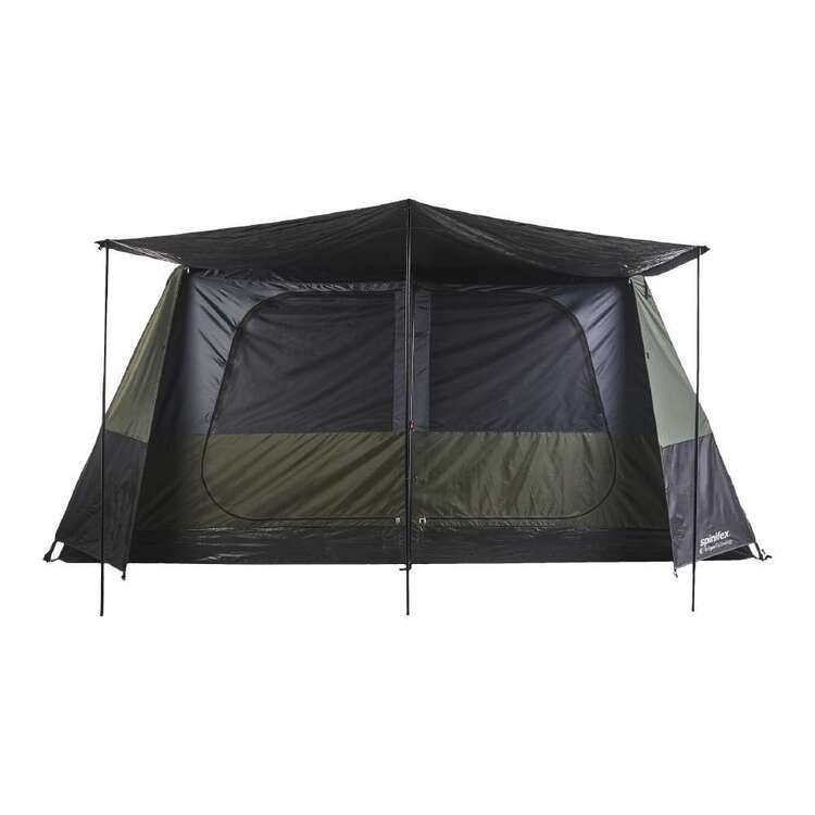 Spinifex Mawson Eclipse™ 8 Person Tent Dark Green & Black