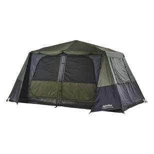 Spinifex Mawson Eclipse™ 8 Person Tent Dark Green & Black