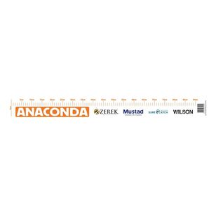 Anaconda Fish Measure Sticker 90cm White 90 cm