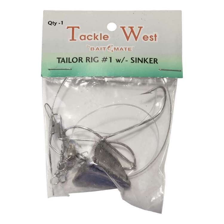Tackle West Tailor Rig #1 With Sinker 3/0 Hook