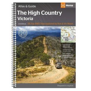 Hema Victoria High Country Atlas & Guide Multicoloured
