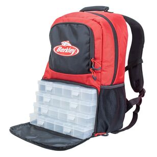 Berkley Backpack With 4 Tackle Trays Black