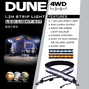 Dune 4WD Flexible LED Strip Light White & Orange