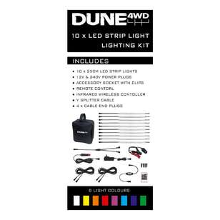 Dune 4WD 10 Bar LED Lighting Kit Black