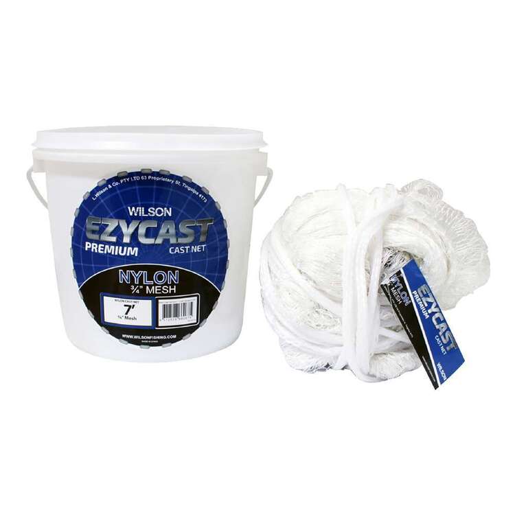 Wilson Cast Net Drawstring Wilson Ezy Cast Net Nylon 10' x 3/4