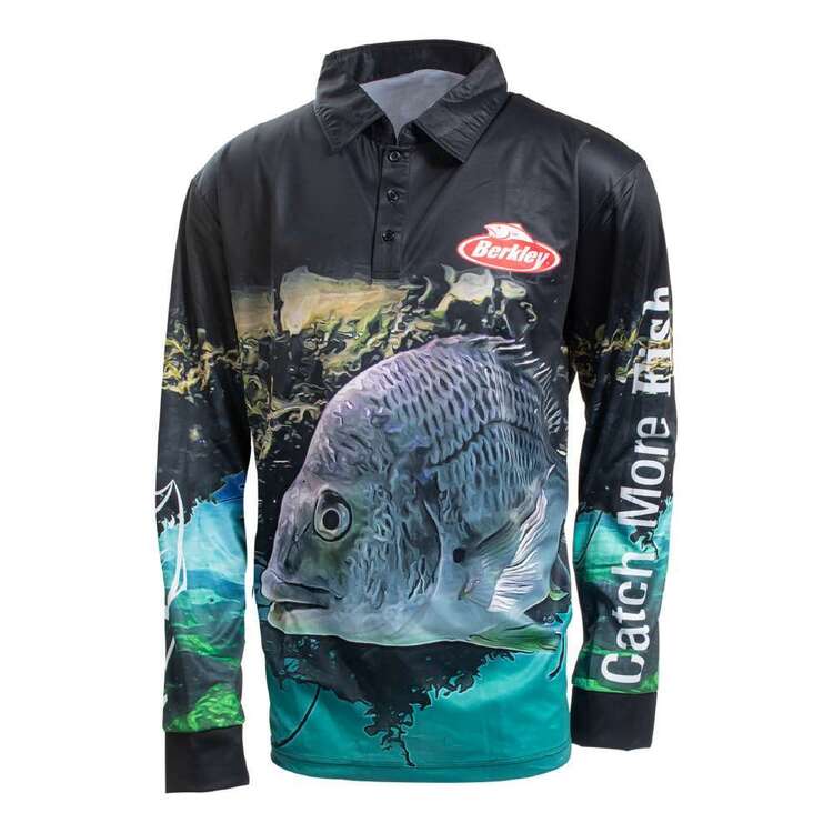 Berkley Bream Sublimated Fishing Shirt Black