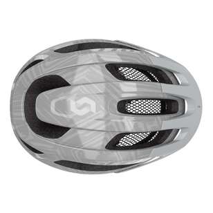 Scott Adult's Silver Supra Bike Helmet Silver