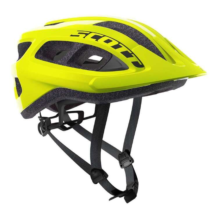 Scott Adult's Supra Fluoro Yellow Bike Helmet