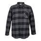 Cape Men's Flannel Shirt II Plus Size Black