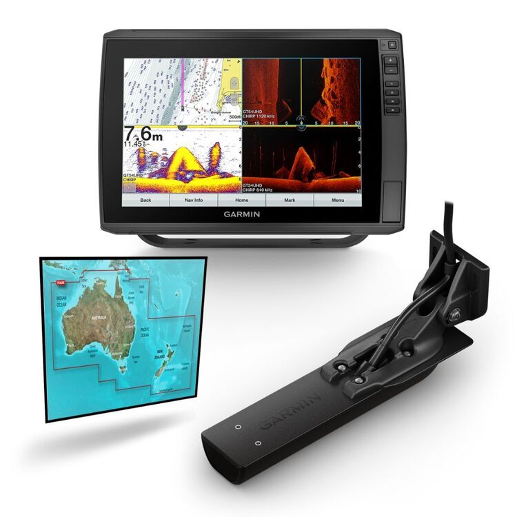 Garmin ECHOMAP Ultra 125sv Fishfinder / GPS Combo With GT56UHD-TM Transducer