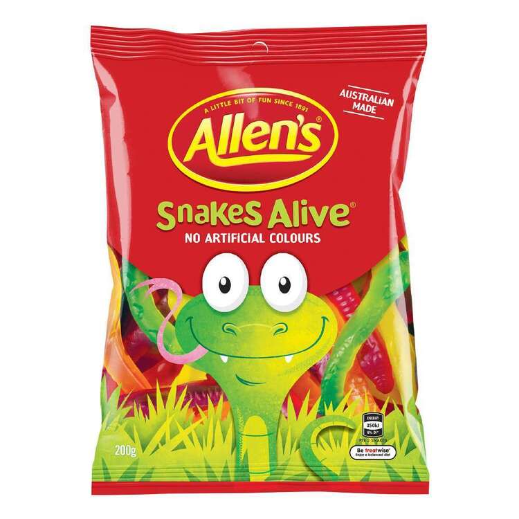 Allen's Snakes Alive Pack 200g