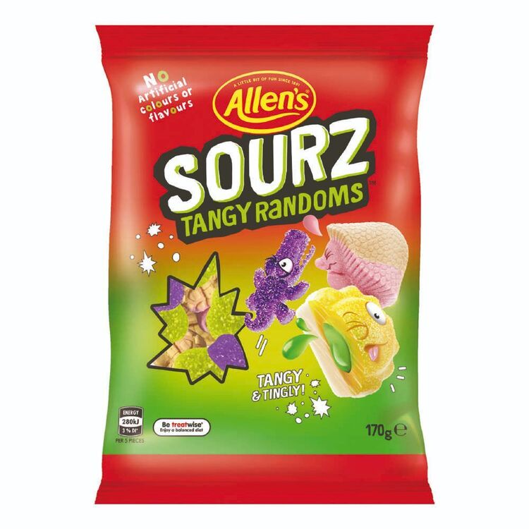 Allen's Sour Randoms Pack 170g