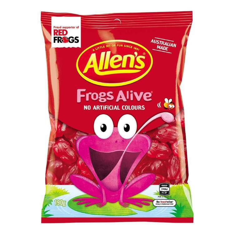 Allen's Frogs Alive Pack 190g
