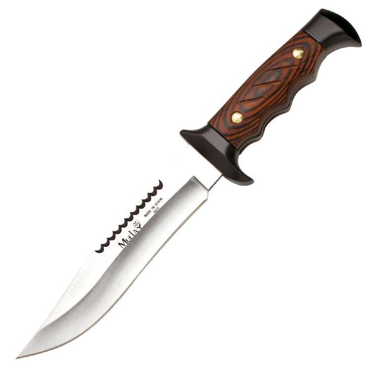 Muela Military Wooden Handle Knife Stainless Steel