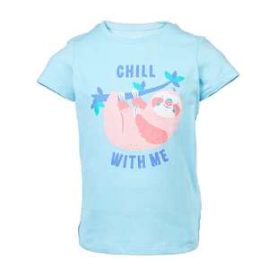 Cape Kids' Chill With Me Tee Light Blue 2