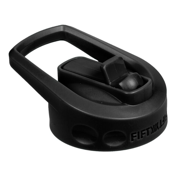 Fifty/Fifty Wide-Mouth Straw Lid Black