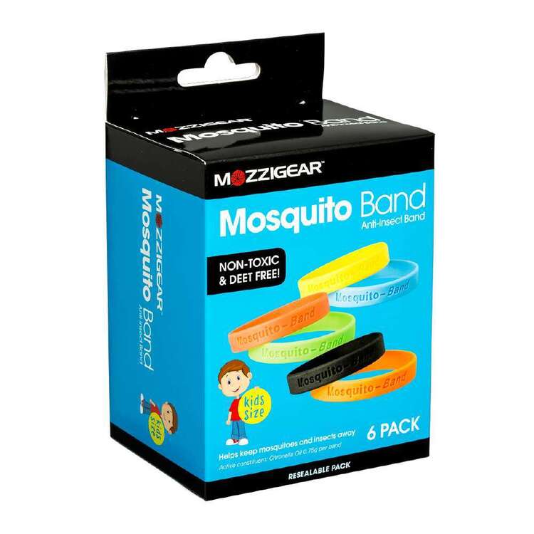 Mozzigear Kids Mosquito Bands 6 Pack