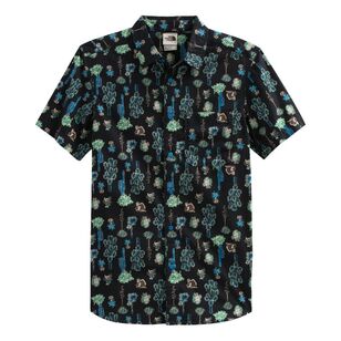 The North Face Men's Baytrail Shirt Blue Cactus Print