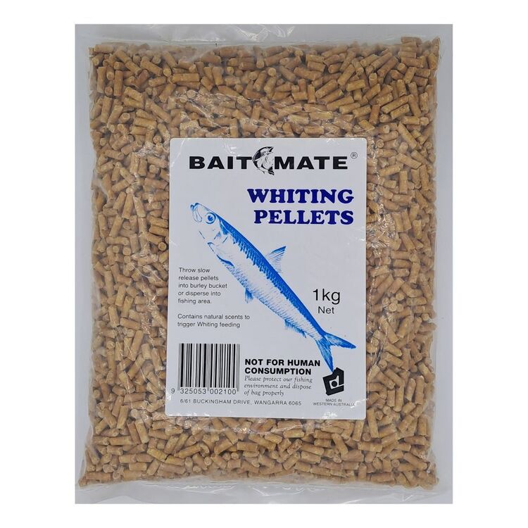 Baitmate Slow Release Pellets for Whiting Natural 1 kg
