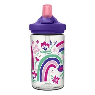 Camelbak Eddy+ Kids Water Bottle  Rainbow Floral 400ml