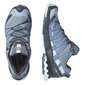 Salomon Women's XA Pro 3D V8 Low Hiking Shoes Ashley Blue, Ebony & Opal Blue