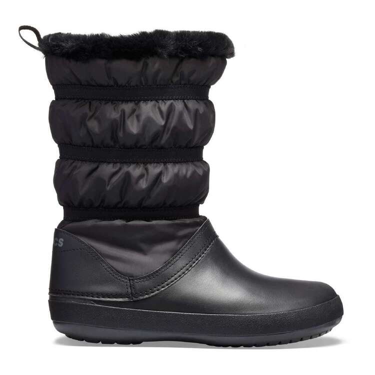 Crocs Women's Crocband Winter Boots Black 6
