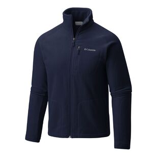 Columbia Men's Fast Trek II Full Zip Fleece Jacket Plus Size College Navy