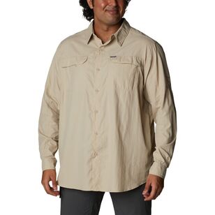 Columbia Men's Silver Ridge 2.0 Long Sleeve Shirt Plus Size Fossil