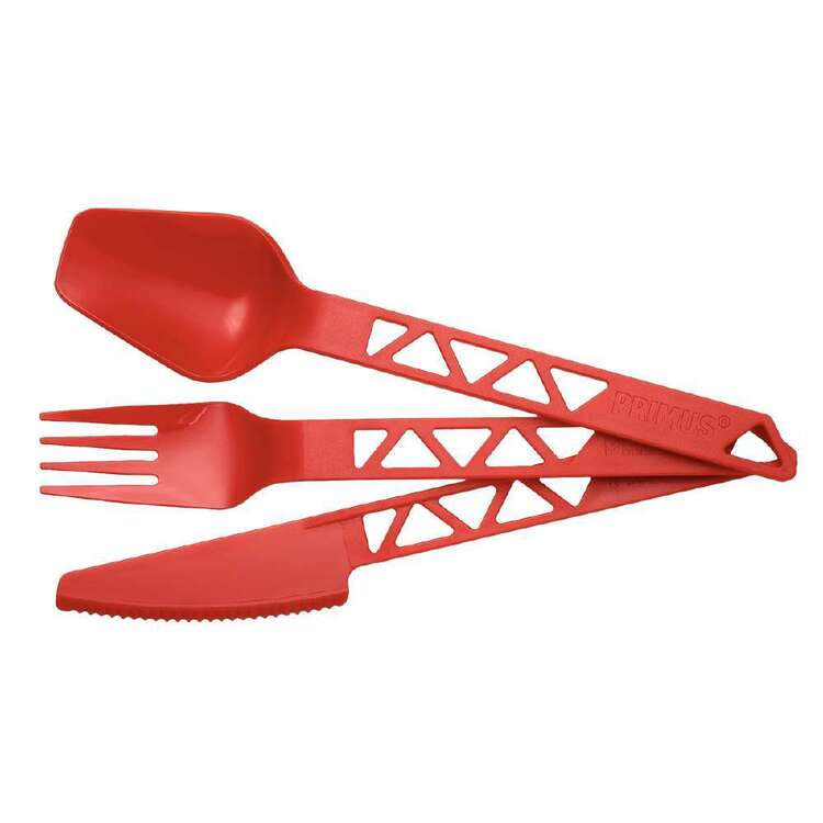 Primus Lightweight Trail Cutlery Set Red