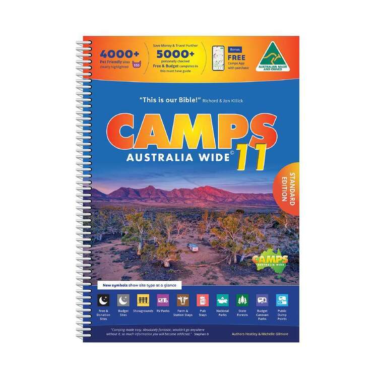 Camps Australia Wide 11 A4 Spiral