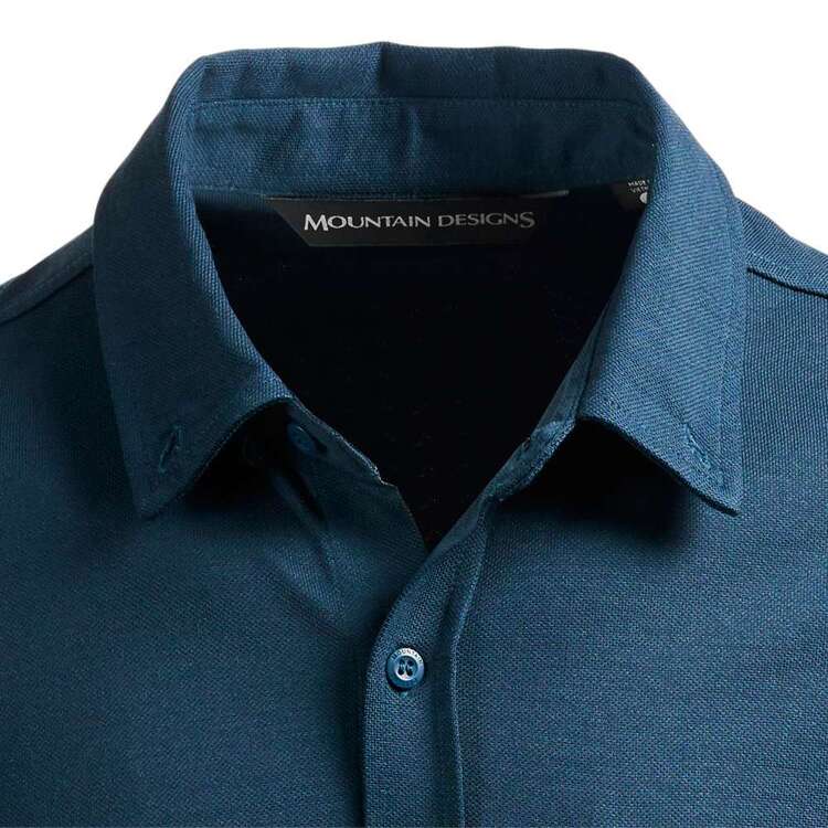Mountain Designs Men's Acacia Long Sleeve Shirt Navy