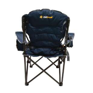 OZtrail Goliath Camp Chair Blue & Grey