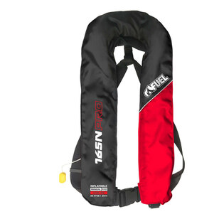 Fuel Adults' 165N Manual Inflatable Pro PFD Red