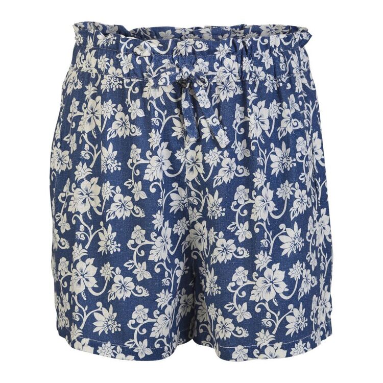 Cape Youth Navy Floral Shorts