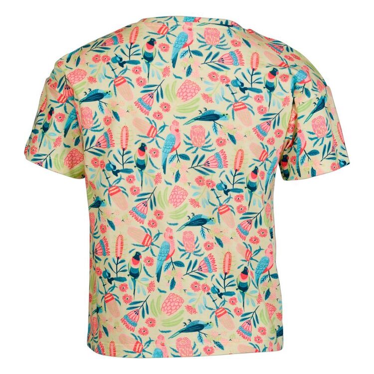 Cape Youth Floral Print Tee Multicoloured