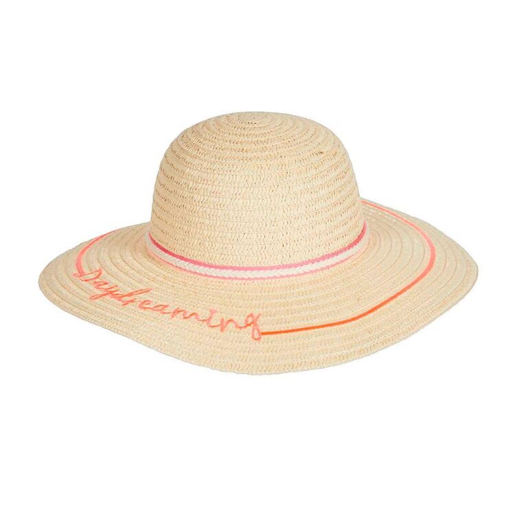 Cape Youth Daydreaming Hat Cream & Pink One Size Fits Most