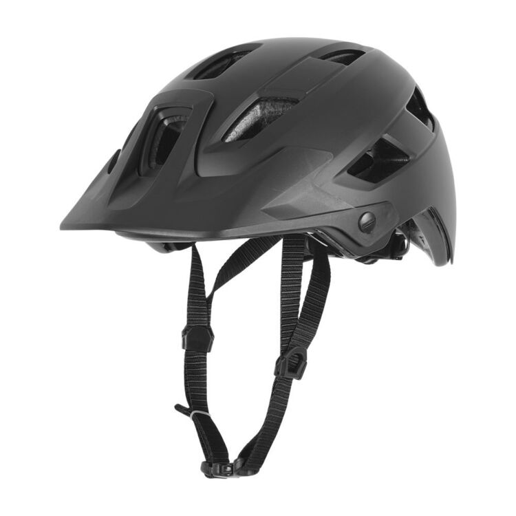 Fluid Peak MTB ABS Helmet Gloss Black 50 - 54 cm