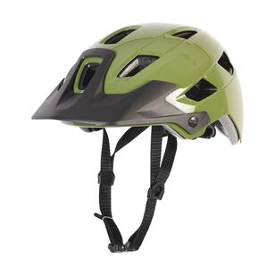 Fluid Peak MTB ABS Helmet Olive Green 54 - 60 cm