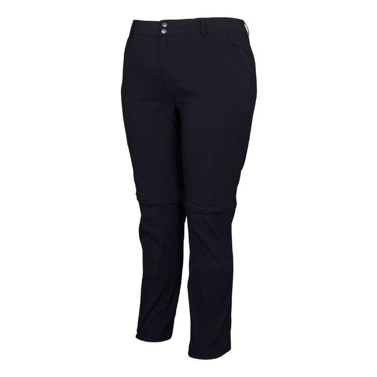 Gondwana Women's Selona Zip Off Pants Plus Size Black