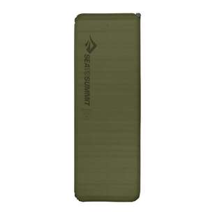 Sea To Summit Camp Plus Self-Inflating Sleeping Mat Rectangle Wide Olive Green