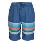Cape Youth Bike Volley Shorts Blue Stripe