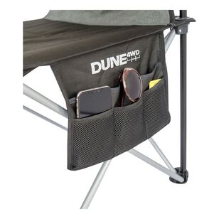 Dune 4WD Nomad Quad Fold Chair Black & Grey Marle