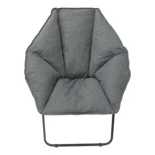 Spinifex Premium Slimline Moon Chair Grey Marle