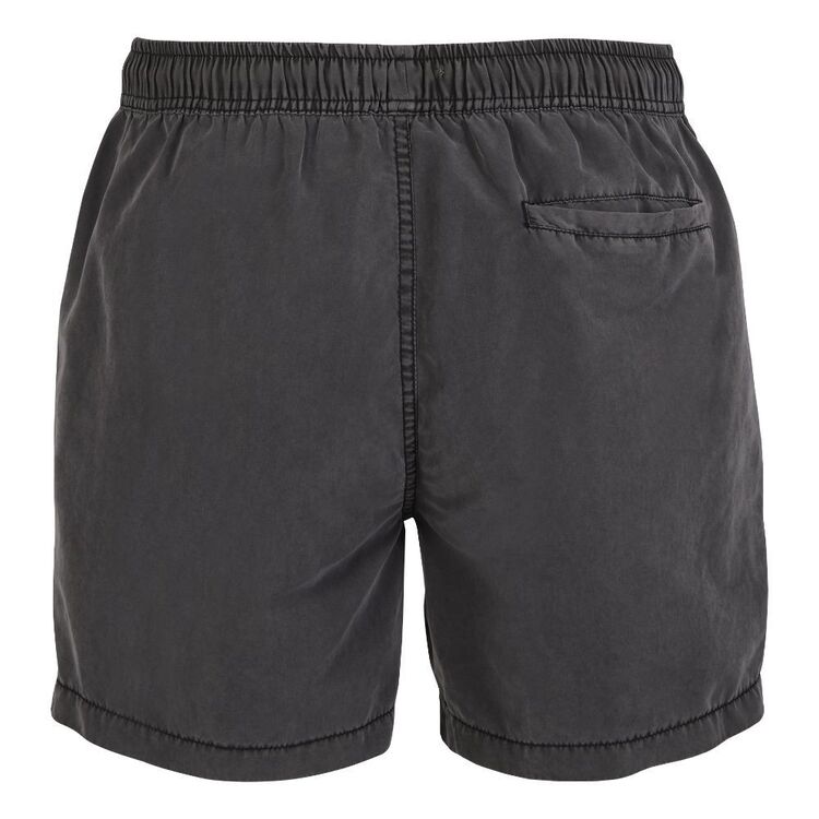Cape Men's Trip In A Van Washed Volley Shorts Washed Black